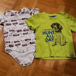 Carhartt onsie and tee